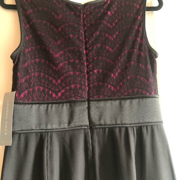 Lace top party dress - new with tags size 10 - Picture 3 of 4